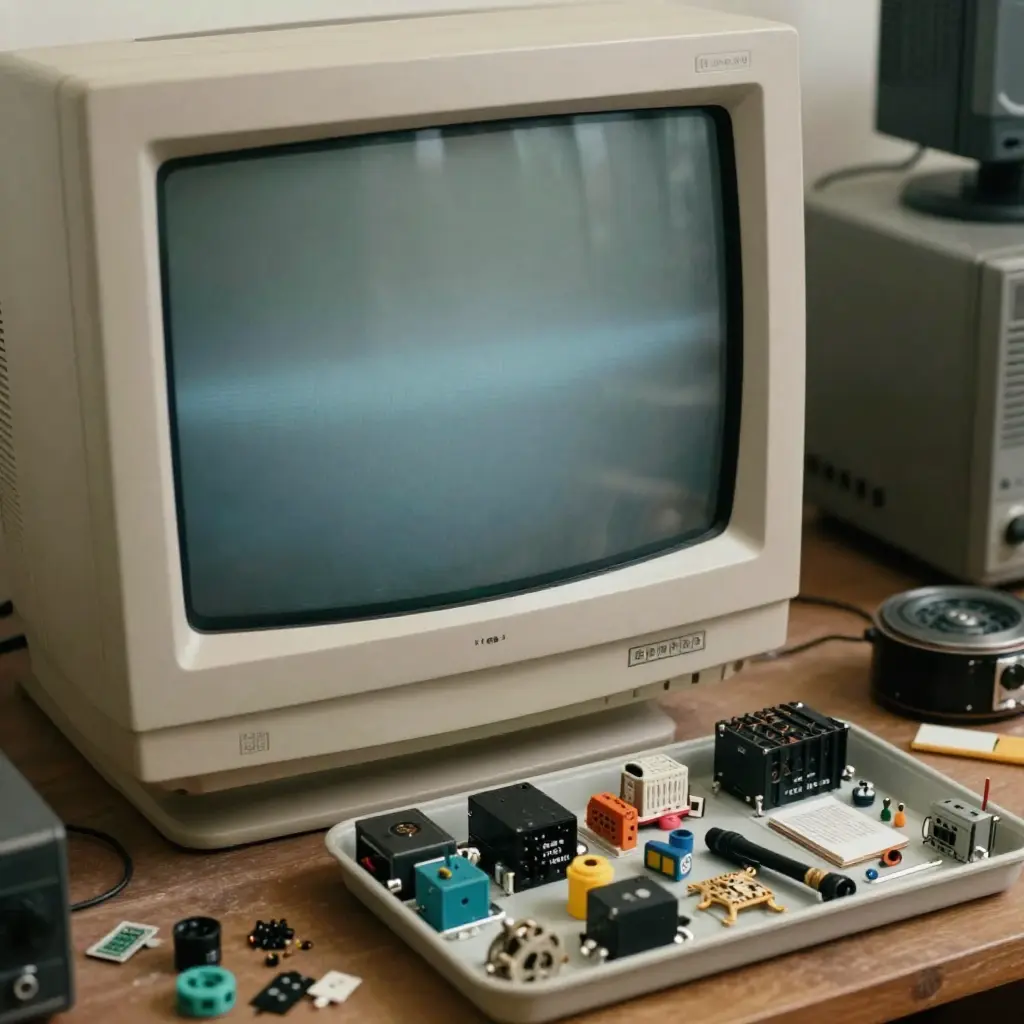 Vintage computer restoration 